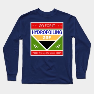 Hydrofoiling - Sth Africa Long Sleeve T-Shirt